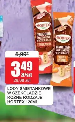 Bingo Lody śmietankowe w czekoladzie truskawka Hortex oferta