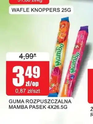 Bingo Guma rozpuszczalna Mamba pasek 4-pak oferta