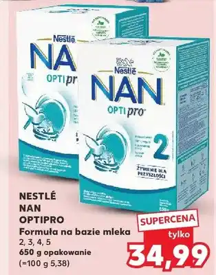 Kaufland Formuła na bazie mleka Nestlé NAN OPTIPRO 2 oferta