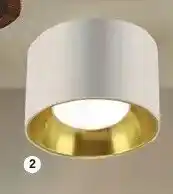 Castorama Oczko Panama białe/złote 1xGU10 oferta