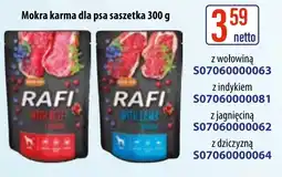 AT Rafi Mokra karma dla psa saszetka oferta
