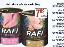 AT Rafi Mokra karma dla psa puszka z indykiem oferta