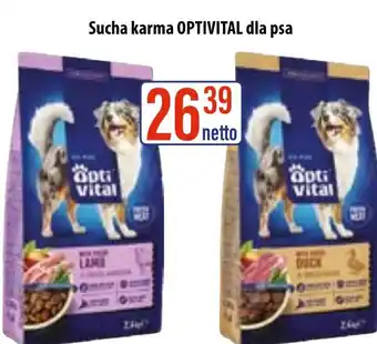 AT Sucha karma optivital dla psa oferta