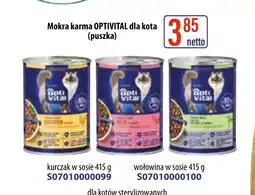 AT Optivital Mokra karma dla kota kurczak w sosie oferta