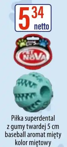 AT PET nova Piłka superdental z gumy twardej baseball oferta