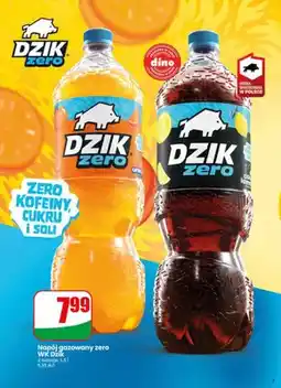 Dino Napój gazowany zero WK Dzik orange oferta