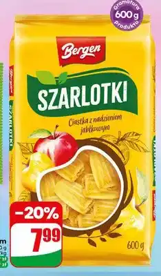 Dino Ciastka z nadzieniem jabłkowym Szarlotki Bergen oferta