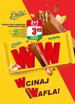 Dino Wafelek WW z nadzieniem orzechowym E.Wedel oferta