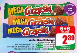 Dino Wafel Mega Grześki orzechowe Goplana oferta