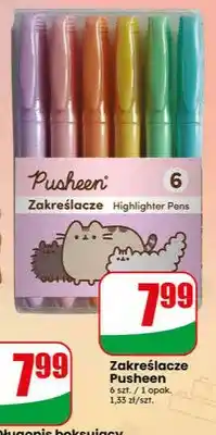 Dino Zakreślacze Pusheen 6-pak oferta