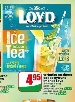 Dino Herbatka na zimno Ice Tea cytryna limonka Loyd oferta