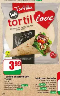 Dino Tortilla pszenna Soft Turka oferta