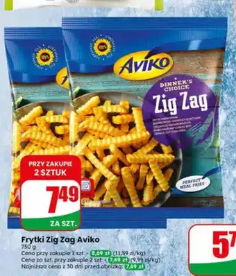 Dino Frytki Zig Zag Aviko oferta