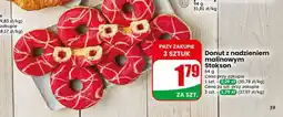 Dino Donut z nadzieniem malinowym Stokson oferta
