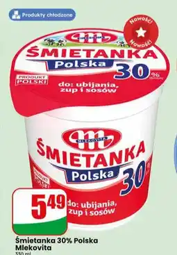 Dino Śmietanka 30% Polska Mlekovita oferta