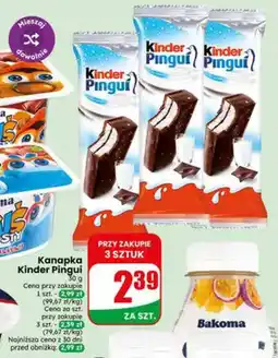 Dino Kanapka Kinder Pingui oferta
