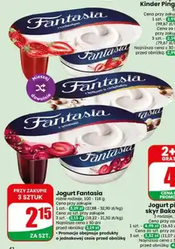 Dino Jogurt Fantasia z truskawkami oferta