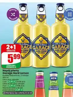 Dino Napój piwny Garage Hard Lemon oferta