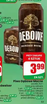 Dino Piwo Dębowe Mocne puszka oferta