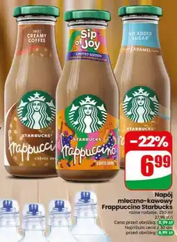 Dino Napój mleczno-kawowy Frappuccino Starbucks Sweet Creamy Coffee oferta