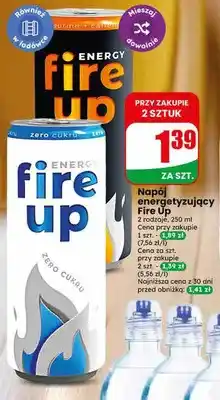 Dino Napój energetyzujący Fire Up zero cukru oferta
