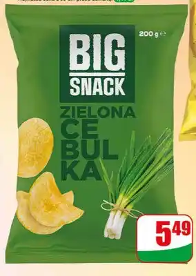 Dino Chipsy zielona cebulka Big Snack oferta