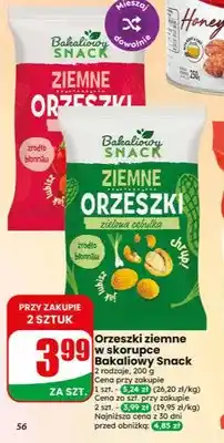 Dino Orzeszki ziemne w skorupce Bakaliowy Snack oferta