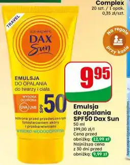 Dino Emulsja do opalania SPF50 Dax Sun oferta