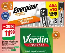 Dino Baterie alkaliczne Energizer Primary AAA 10-pak oferta