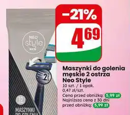 Dino Maszynki do golenia męskie 2 ostrza Neo Style oferta