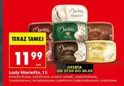 Biedronka Lody Marletto truskawkowe oferta
