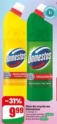 Dino Płyn do mycia wc Domestos Citrus Fresh oferta