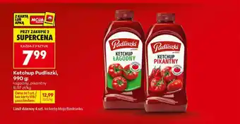 Biedronka Ketchup Pudliszki łagodny oferta