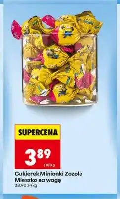 Biedronka Cukierek Minionki Zozole Mieszko na wagę oferta