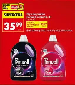 Biedronka Płyn do prania Perwoll Black oferta