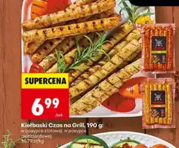 Biedronka Kiełbaski Czas na Grill w posypce ziołowej oferta