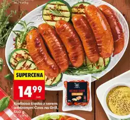 Biedronka Kiełbasa śląska z serem wędzonym Czas na Grill oferta