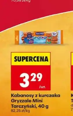 Biedronka Kabanosy z kurczaka Gryzzale Mini Tarczyński oferta