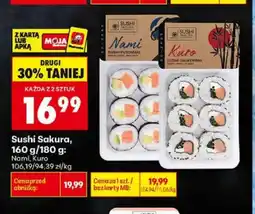 Biedronka Sushi Sakura Nami oferta