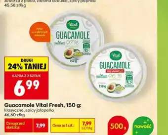 Biedronka Guacamole Vital Fresh klasyczne oferta