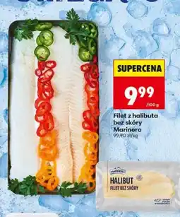 Biedronka Filet z halibuta bez skóry Marinero oferta