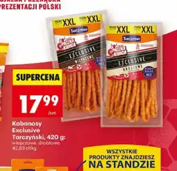 Biedronka Kabanosy Exclusive drobiowe Tarczyński oferta