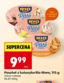 Biedronka Pasztet z tuńczyka Rio Mare oferta