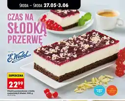 Biedronka Ciasto porzeczkowe z białą czekoladą E.Wedel oferta