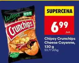 Biedronka Chipsy Crunchips Cheese Cayenne oferta