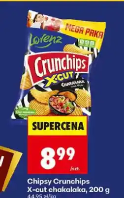 Biedronka Chipsy Crunchips X-cut chakalaka oferta