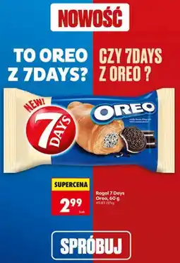Biedronka Rogal 7 Days Oreo oferta