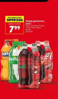 Biedronka Napój gazowany Coca-Cola Zero Cukru 2-pak oferta