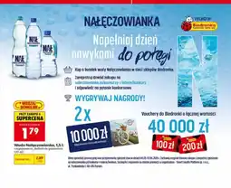 Biedronka Woda Nałęczowianka niegazowana oferta