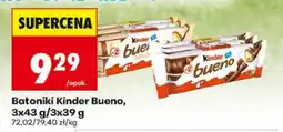 Biedronka Batoniki Kinder Bueno oferta